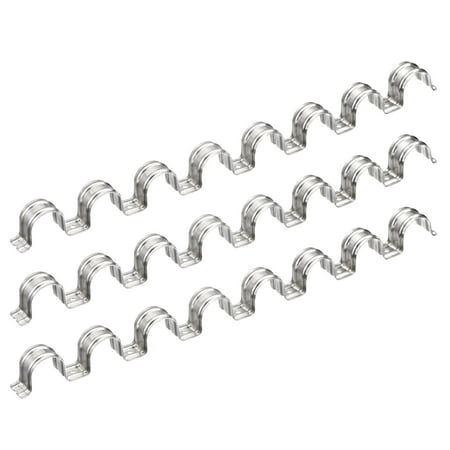 

Uxcell 25mm Continuous 8 Slots Rigid Pipe Strap Clamps 3 Pack