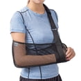 thumbnail image 4 of Cabestrillo de malla para brazo, inmovilizador de hombro médico para ducha, soporte de brazo ajustable para lesiones en el manguito rotador roto, brazo derecho izquierdo para hombres y mujeres, 4 of 4