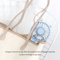 thumbnail image 3 of Ventilador de mano Yuarrent portátil Mini USB de escritorio dispositivo de refrigeración con Base de pestañas enfriador silencioso color Rosa, 3 of 6