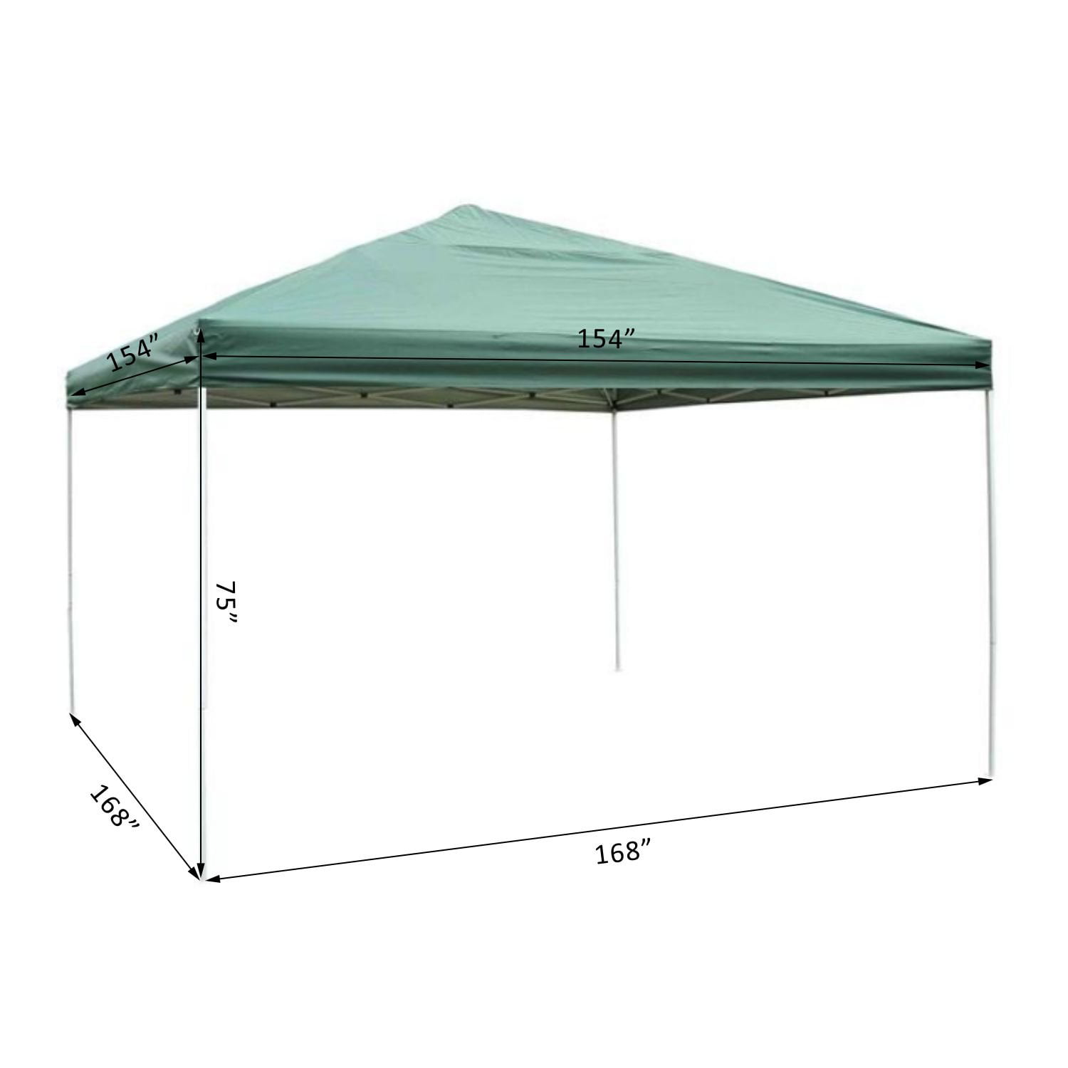 13'x13' Pop Up Canopy Outdoor Sun Shade Wedding Party Tent Gazebo Reinforced 