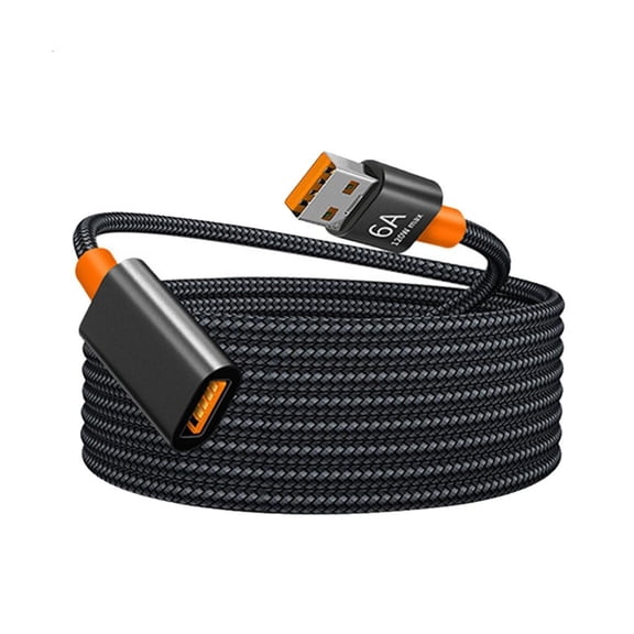 150cm USB Extender, USB 3.0 Extension Cable Male to Female High-Speed Data Cable
