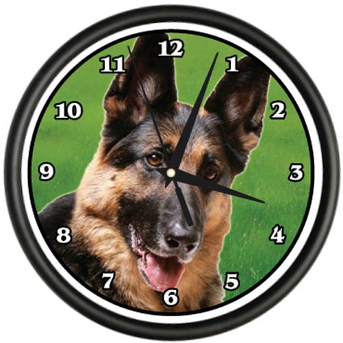 GERMAN SHEPHERD Wall Clock dog doggie pet breed gift