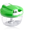 thumbnail image 1 of 500 ml Onion Chopper with 3 Stainless Steel Blades Vegetable Cutter and Mixer Multi Chopper, 1 of 5