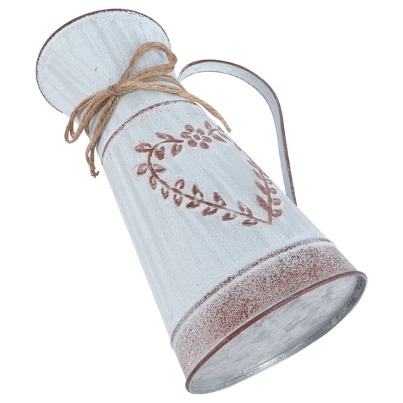 Amosfun 1Pcs Heart Shaped Flower Vase for Birthday Party Table Flowers Decoration