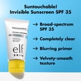 thumbnail image 3 of Protector solar e.l.f. SKIN Suntouchable Invisible SPF 35 a base de gel, 3 of 6