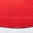 thumbnail image 4 of SAFAVIEH Vision Adrasteia Overdyed Solid Area Rug, Red, 6'7" x 6'7" Round - Modern Design, Red, Non-Shedding & Easy Cleaning, Ideal for Living Room, Bedroom, Dining Space, 4 of 13