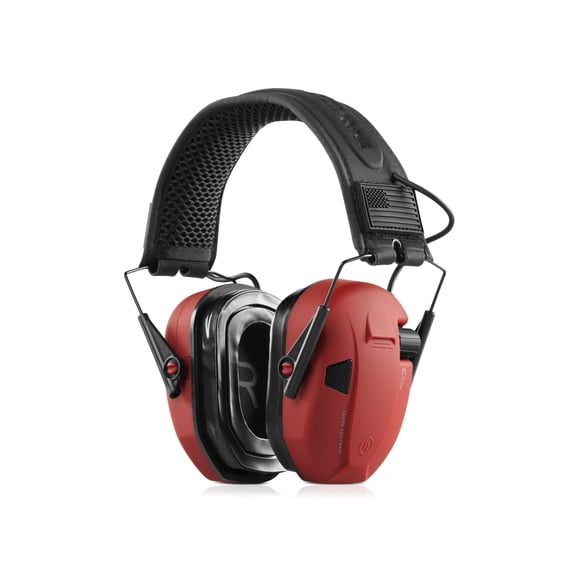 Savior Equipment Apollo Electronic Sound Suppressor, Red, Collapsed: 5.5 x 5.5 x 4
