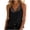 Black-tanks, variant on Women Mesh V Neck Tank Top, Ribbed Breathable Sleeveless Cami Tank Top, Summer Comfy Trendy Camisole Blouse