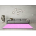 thumbnail image 3 of Ahgly Company Indoor Rectangle Solid Pink Modern Area Rugs, 4' x 6', 3 of 4