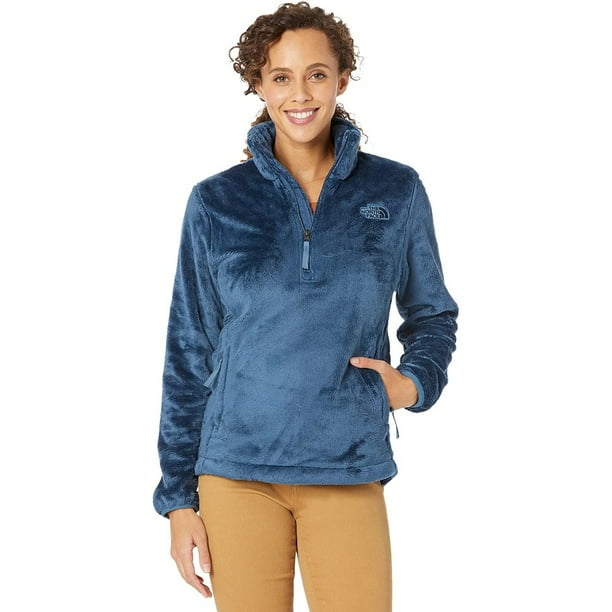 The North Face Women's Jacket Osito Long Sleeve 1/4 Zip Soft Fleece
