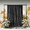 Dark Gray, variant on SNITIE Velvet Backdrop Curtains - 52"W x 96"L, 2 Panels, Rod Pocket. For Wedding/Birthday/Photo Booth/Wall Hanging, 14 Colors.