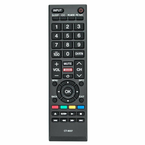 Brand New Toshiba Remote Control CT-8037 LCD TV 40L3400 40L3400U 50L3400 58L5400