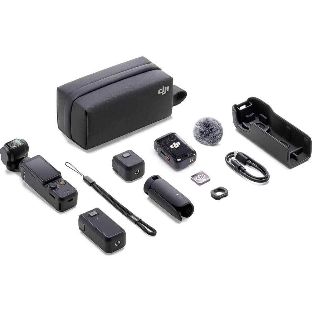 Open Box DJI Osmo Pocket 3 Creator Combo 4K 120fps Handheld 3-Axis