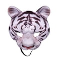 thumbnail image 1 of Mascarilla cara de tigre creativa Hugo Accesorios de Halloween de tigre Blanco, 1 of 8