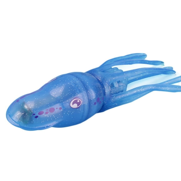 Diving Squid Pool Bath Toys for Kids Electric Octopus Fish Swimming Training for Baby Toddler Blue