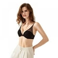 thumbnail image 2 of Xmarks Women's Sheer Mesh Triangle Bralette, 2 of 5