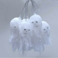 thumbnail image 5 of Deeceymbur Halloween 98.4in LED Lantern String Skull Lamp 10 Pcs Lighting Holiday Decor, 5 of 9