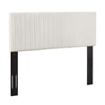 thumbnail image 3 of Modway Keira King/California King Performance Velvet Headboard in Ivory, 3 of 7