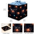 thumbnail image 3 of Constellation Foldable Organizer Bins with Handle, 10.8"x10.5"x10.6", Large Capacity Clothes Storage Storage Cubes, 3 of 6