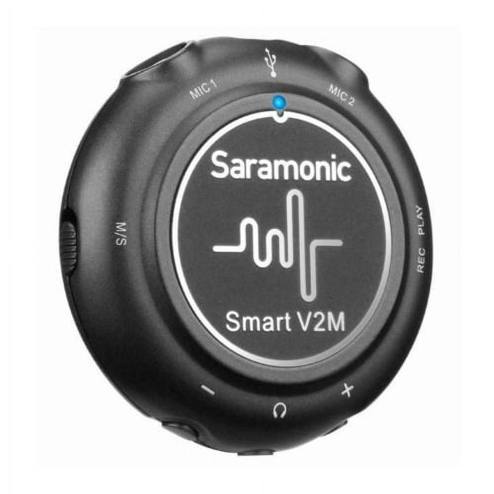Saramonic Smart V2M Portable Audio Interface with 2 Omnidirectional Lavalier Mic
