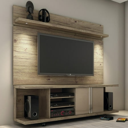 TV Entertainment Center in Nature Finish TV Entertainment Center in Nature Finish