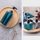 thumbnail image 5 of Paquete de 2 dispensadores de botellas con bomba de 1000ml, dispensador de loción de plástico cuadrado rellenable, botella con bomba de loción vacía para champú, loción y jabón, 5 of 5