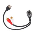 thumbnail image 4 of Câble d'Entrée et de Rétention Port USB interface 8 Broches pour Remplacement Audio de Voiture Nissan, 4 of 4