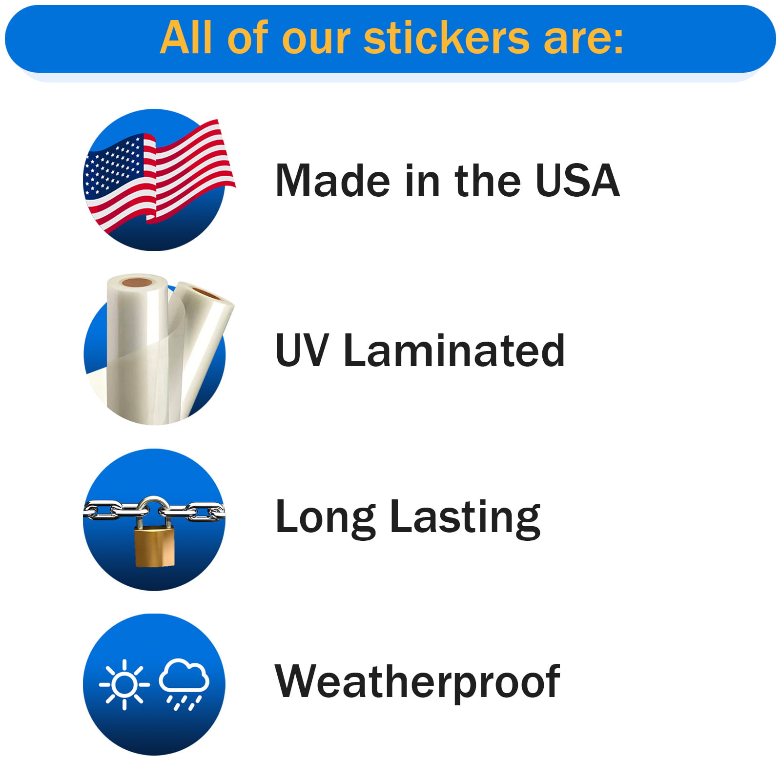 Chine Custom Waterproof Glossy Sticker Paper Suppliers, Manufacturers,  Factory - Échantillon gratuit - JINYANG