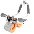 thumbnail image 1 of Rodillo de abdominales con rebote automático, temporizador y rodilleras para ejercicios básicos, rodillo de ejercicios abdominales para gimnasio en casa y fitness, 1 of 4