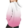 thumbnail image 6 of ATOGUTA Girls School Uniform Hoodie Size 5T-15 Thick Graphic Sweatshirt with Pocket Cute Pullovers Tops Pink, 6 of 6