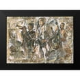 thumbnail image 2 of Wiley, Marta 18x14 Black Modern Framed Museum Art Print Titled - Jazz I, 2 of 5
