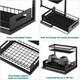 thumbnail image 5 of Riousery Under Sink Organizers and Storage 2 Tier Sliding Pull-out Organizer for Bathroom Kitchen, 5 of 8