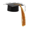 thumbnail image 2 of VERDANVERSE Graduation Accessories Graduation Hat Goblet Cover Black Paper 20Pcs, 2 of 8