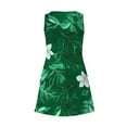 thumbnail image 5 of UPPADA Women's Summer Beach Dress Floral Print Midi Sundress Sleeveless Casual T-Shirts Dress V Neck Loose Boho Tank Dresses Dresses for Women Green,M, 5 of 7