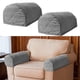thumbnail image 4 of Funda para reposabrazos de sofá, impermeables, elásticas, lavables a , juego de 2 para sillón reclinable, antideslizante, Gris Baoblaze Funda para reposabrazos de sofá., 4 of 8