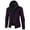 Purple, variant on JTieacloth Mens Slim Fit Knitted Sweater Men Fleece Thick Zip Up Hooded Cardigan Knit Coat(Gray)