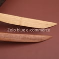 thumbnail image 3 of Cuchillo para cortar papel de arroz, palisandro, madera de uva negra de bambú, cuchillo para cortar papel de madera maciza, cuchillo plegable de papel, 3 of 4