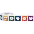 thumbnail image 3 of Emoji Stickers Happy Faces 6 Different Emoticons 1 Inch Squares 500 Adhesive Labels, 3 of 8