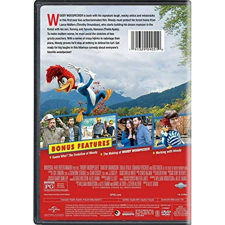 Universal Studios' Woody Woodpecker Live-Action/Animated Comedy