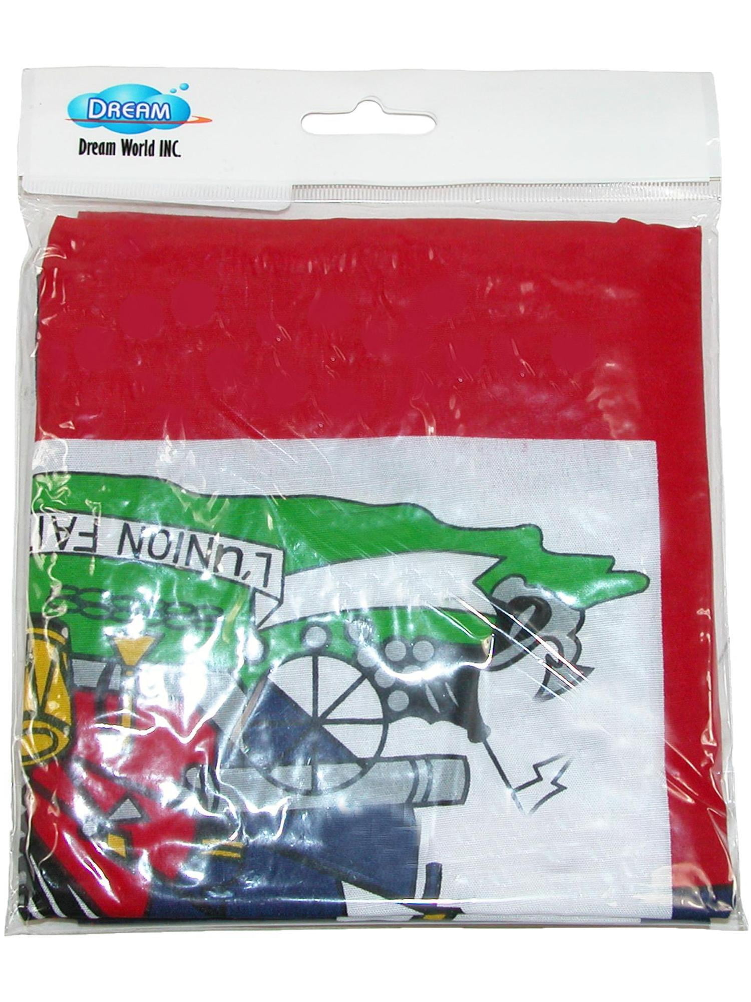CTM Cotton Haitian Flag Bandana