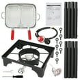 thumbnail image 2 of Zintown 18qt Propane Fryer Kit Turkey Fryer Fish Fryer Outdoor Propane Boil Pot w/ Thermometer, 2 of 11