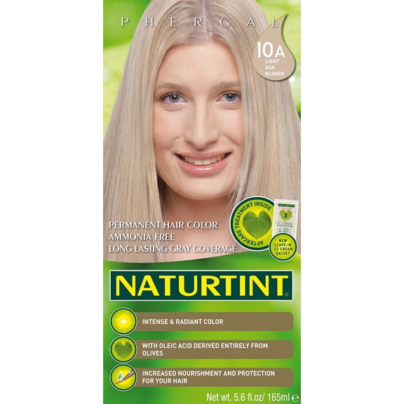 Naturtint 10A Light Ash Blonde Permanent Hair Colorant - 5.6 oz