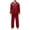 Red, variant on Lopecy-Sta Long Sleeve Pajamas for Men Father's Day Gift Mens Silk Satin Pajamas Set Long Sleeve Sleepwear Button-Down Pj Two-Piece Loungewear with Long Pants