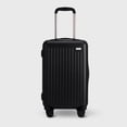 thumbnail image 1 of The Flier Polycarbonate Check In 24" Luggage in Black, 1 of 5