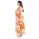 thumbnail image 2 of Vestido escote con nudo Roman Fashion /Tallas Extras, 4335 (Naranja) naranja 36, 2 of 6