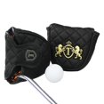 thumbnail image 2 of Funda para cabeza de putter de golf, funda para la mayoría de los palos de golf. negro, 2 of 9