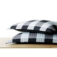 thumbnail image 3 of TRULY SOFT Ensemble de Courtepointe à Carreaux Buffalo Noir King TG, 3 of 5