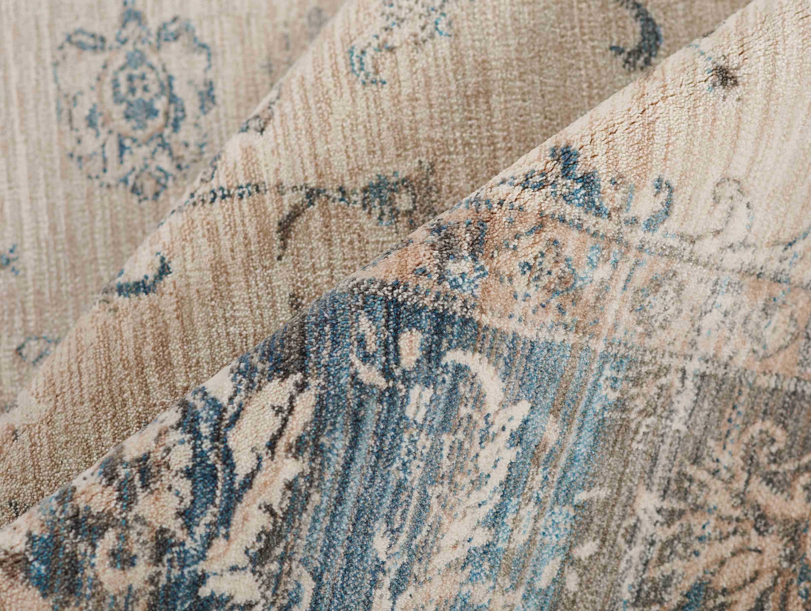 ECARPET Monet Traditional Runner Rug for Living Room, Bedroom, Dining Room, Entrance, Hallway and More.