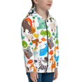 thumbnail image 5 of Kdxio Animals Pattern Kids Boys Girls Zip Up Hoodie 3D Printed Hooded Sweatshirt Hoody Coat with Pocket 7-12 Y-Small, 5 of 6