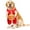 Red, variant on PULLIMORE Fun Basketball Player Dog Costume - Sporty Pet Outfit for Halloween & Parties(Red, L)